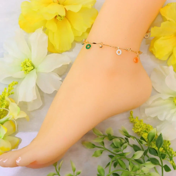 Minimalist Anklet, Sleek & Modern Design, Women’s Fashion, YC110136-A - Picture 2 of 10